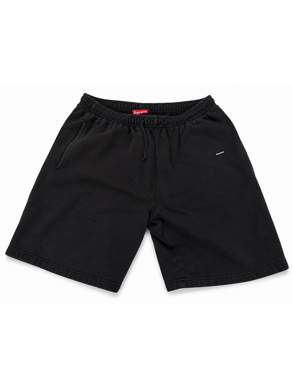Supreme Black Small Box Logo Sweatshorts Drawstring Casual Shorts [COPY]